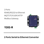 Y202-R 2 Ports Serial to Ethernet Converter