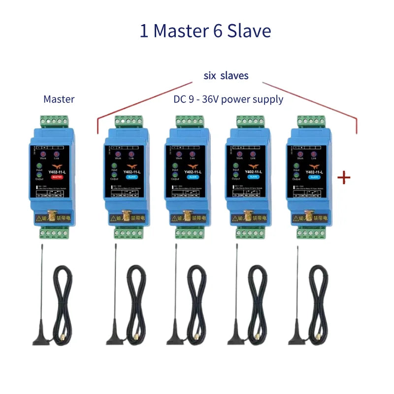 1DI+1DO LoRa Wireless One-to-Many I/O Sync Module