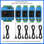 4DI+4DO LoRa Wireless One-to-Four I/O Sync Module