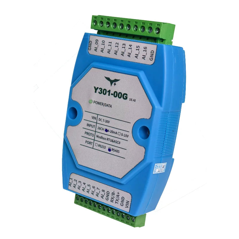 Y301-00G 16-Channel Analog Input Module