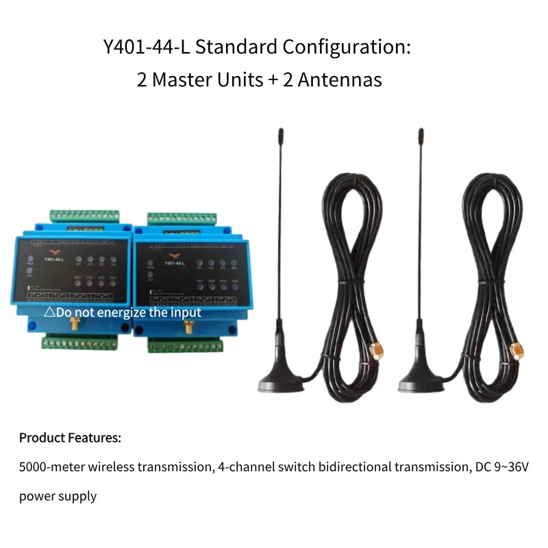 4DI+4DO LoRa Wireless One-to-One I/O Sync Module