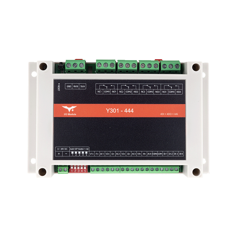 Y301-444 I/O module with 4DI, 4DO and 4AI