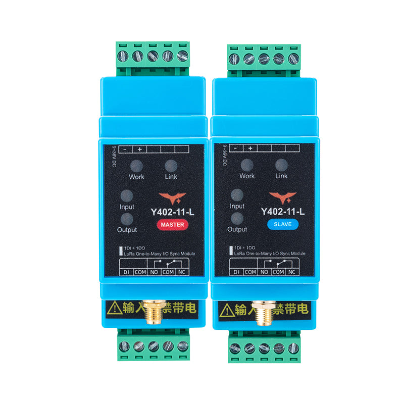 1DI+1DO LoRa Wireless One-to-Many I/O Sync Module