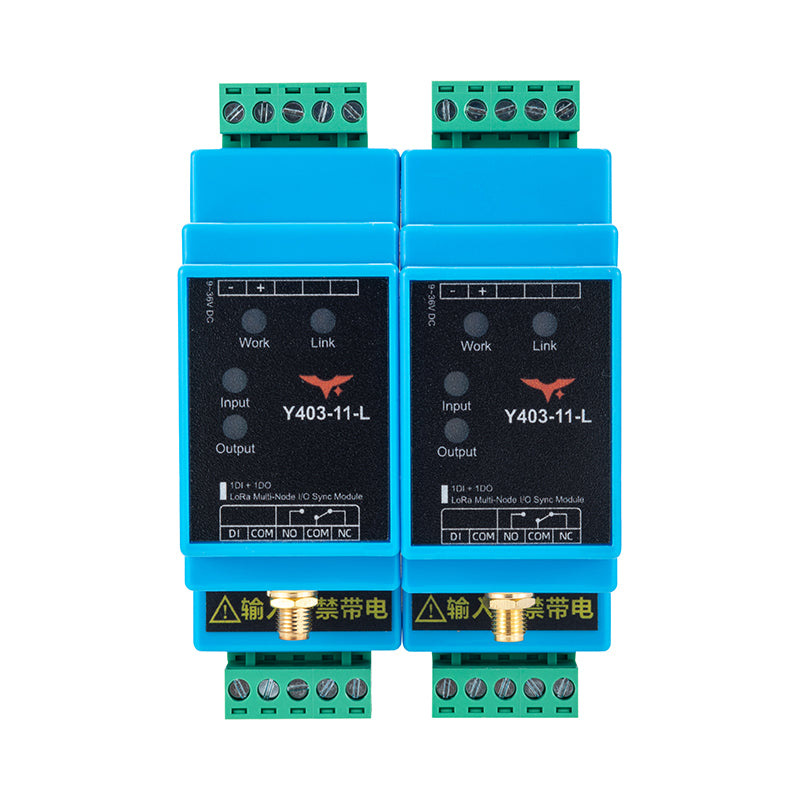 1DI+1DO LoRa Wireless Multi-Node I/O Sync Module