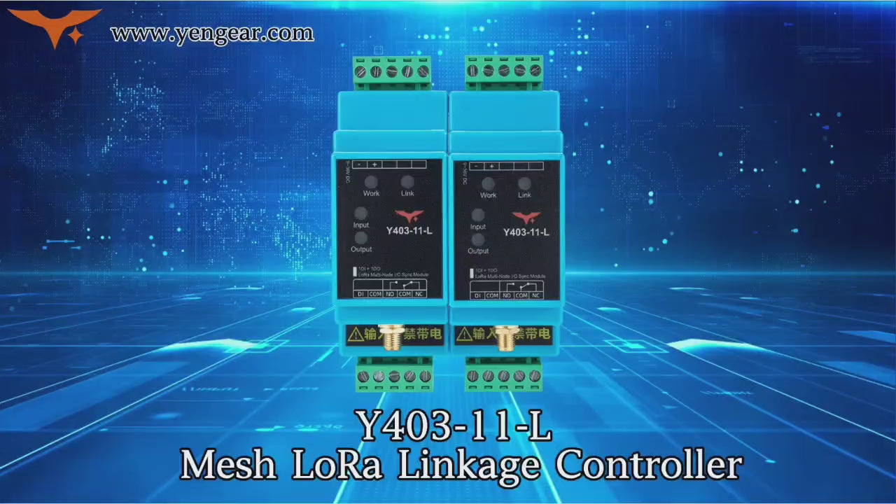 1DI+1DO LoRa Wireless Multi-Node I/O Sync Module