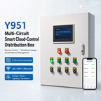 Y951 multi-circuit smart cloud-control distribution box with APP monitoring